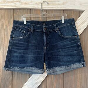 Citizens of Humanity Cuffed Denim Shorts